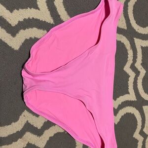 aerie Bright Pink One-Piece Swim Bodysuit